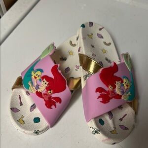 Disney Pink and Gold Sandals for Playful Adventures
